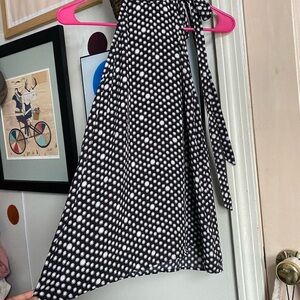 LOFT Black and White blouse